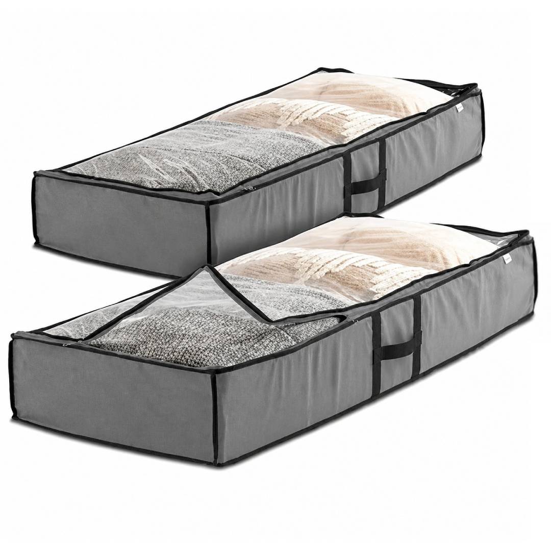 ORGANIZADOR BAJO CAMA PLEGABLE MULTIUSO x2