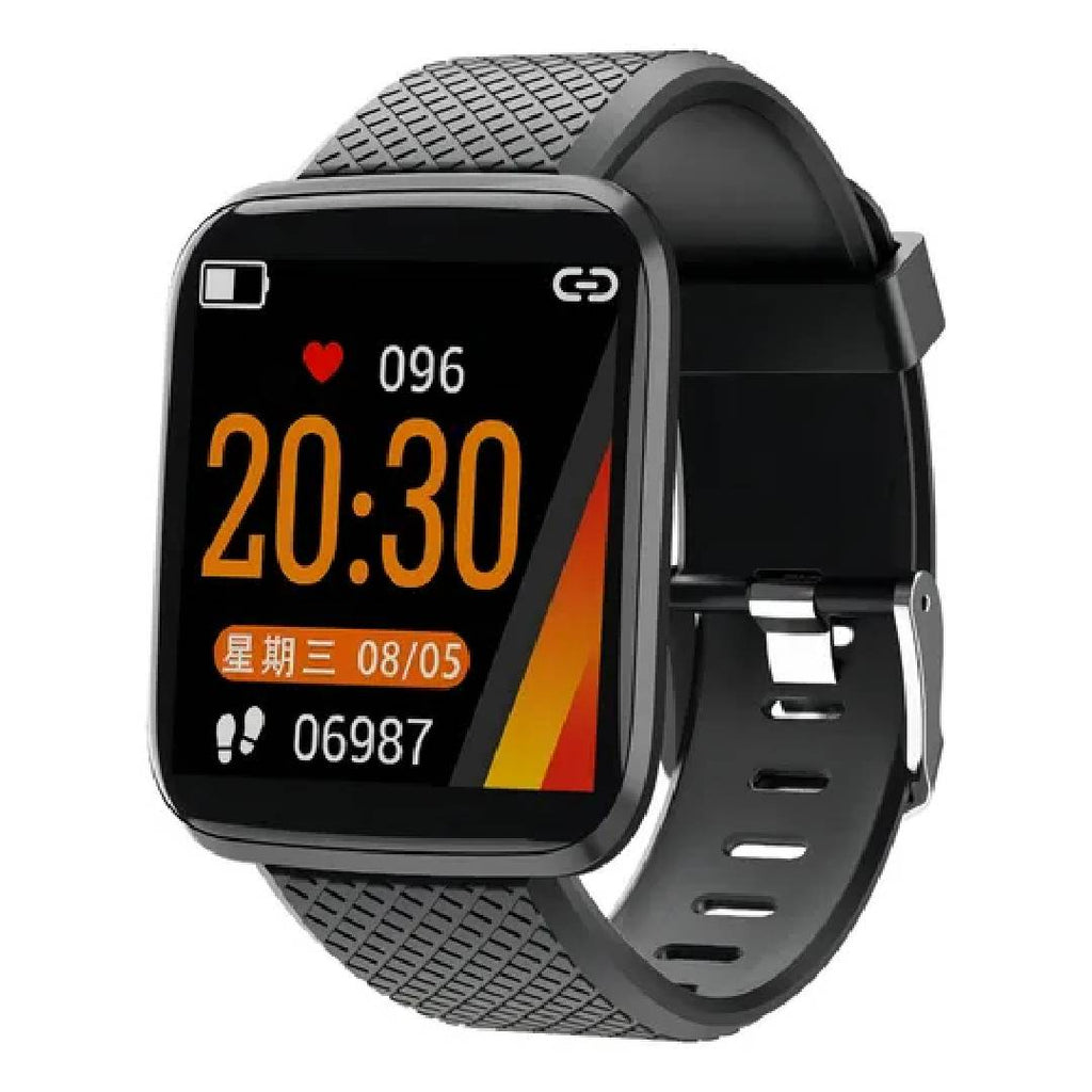 SMARTWATCH GTC SWG-003 NEGRO - ROJO