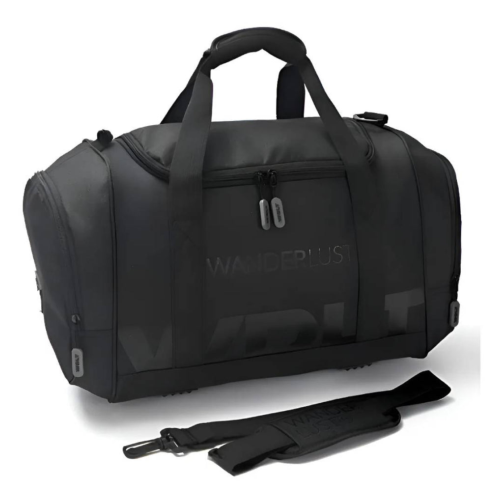 BOLSO GRANDE WANDERLUST CORREAS MOCHILA DESMONTABLE - NEGRO