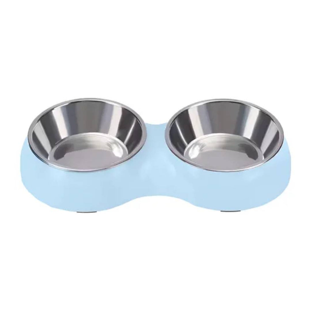 PLATO COMEDERO MASCOTAS DOBLE