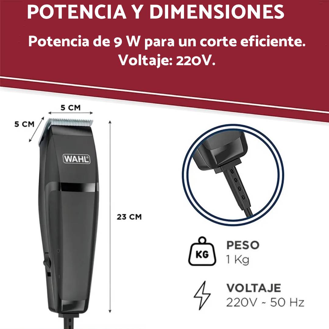 MAQUINA CORTAR PELO WAHL + TRIMMER HOMECUT
