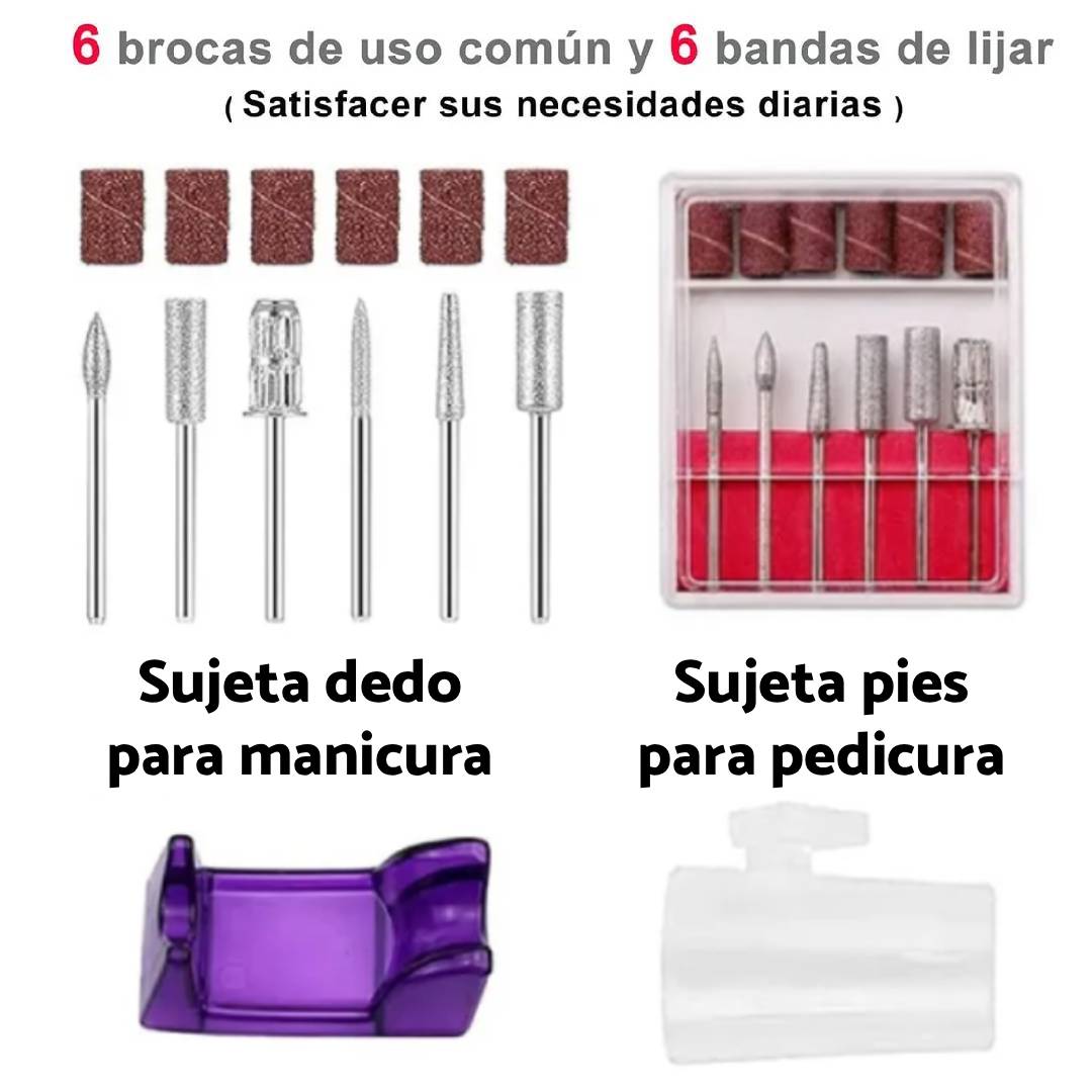 TORNO ELECTRICO UÑAS MANOS Y PIES NEWTEK