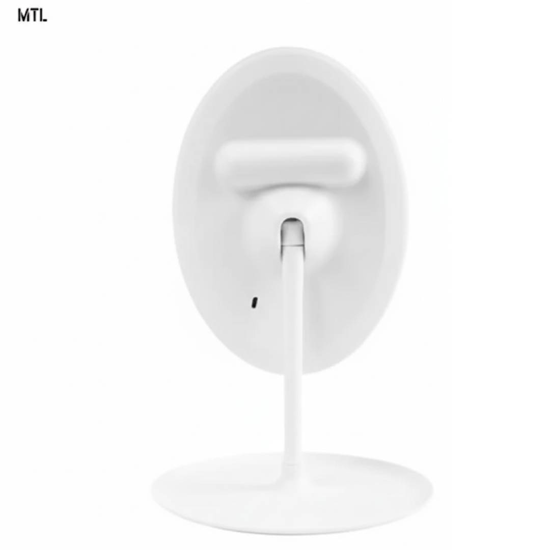 ESPEJO MESA OVALADO MTL LUZ LED 3 TONOS MAQUILLAJE - 15x26,50cm