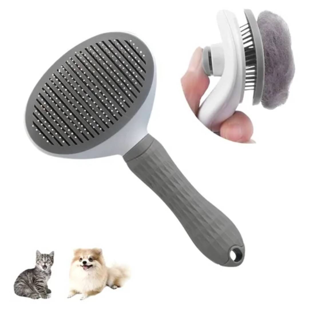 PEINE CEPILLO AUTOLIMPIANTE MASCOTAS CARDINA