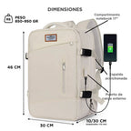 MOCHILA VIAJE CARRY ON SOUTH PORT EXPANSIBLE