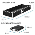 ORGANIZADOR BAJO CAMA PLEGABLE MULTIUSO x2