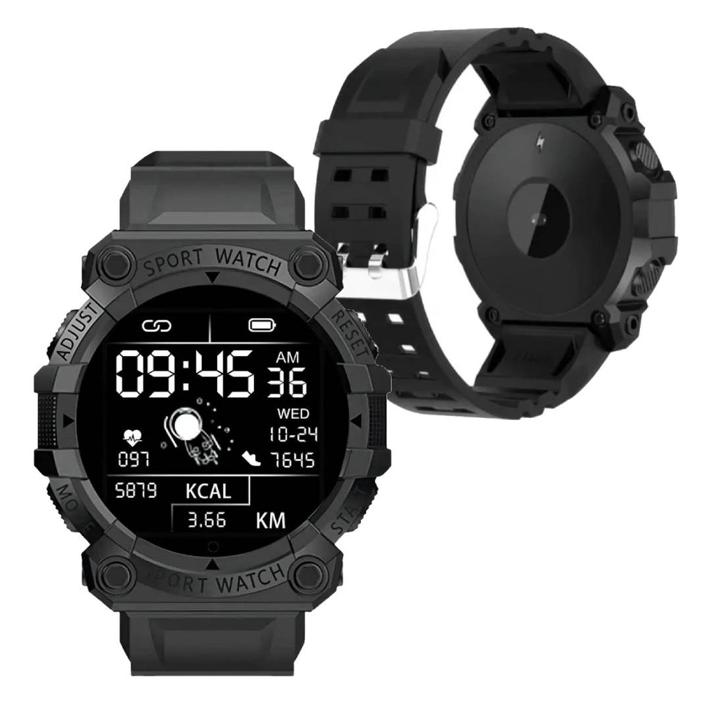 SMARTWATCH FD68 NEGRO - ROJO - ROSA