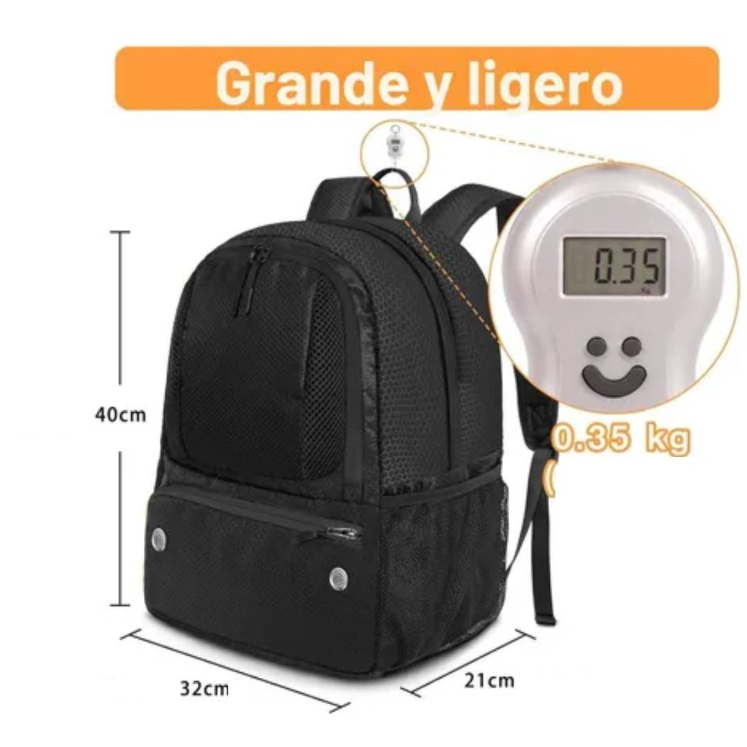 MOCHILA DEPORTIVA BOTINERO IMPERMEABLE