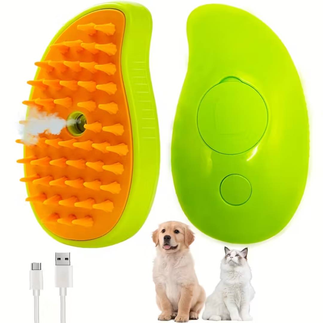 CEPILLO SPRAY MASAJEADOR A VAPOR 3 EN 1