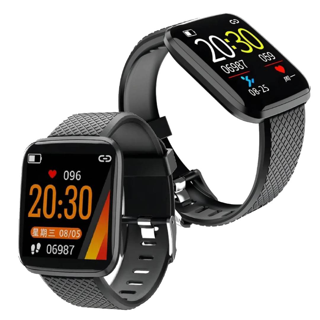 SMARTWATCH GTC SWG-003 NEGRO - ROJO