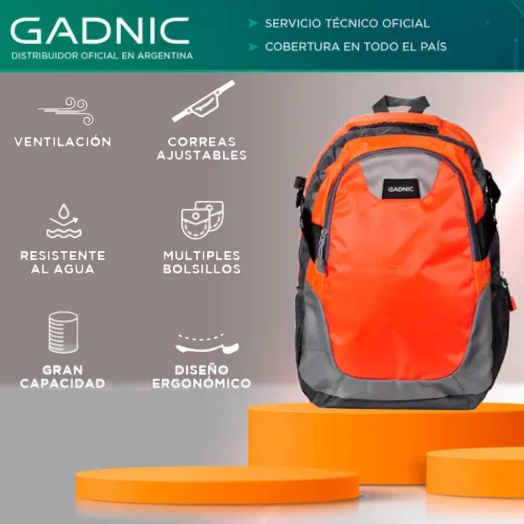 MOCHILA DEPORTIVA GADNIC ERGONOMICA
