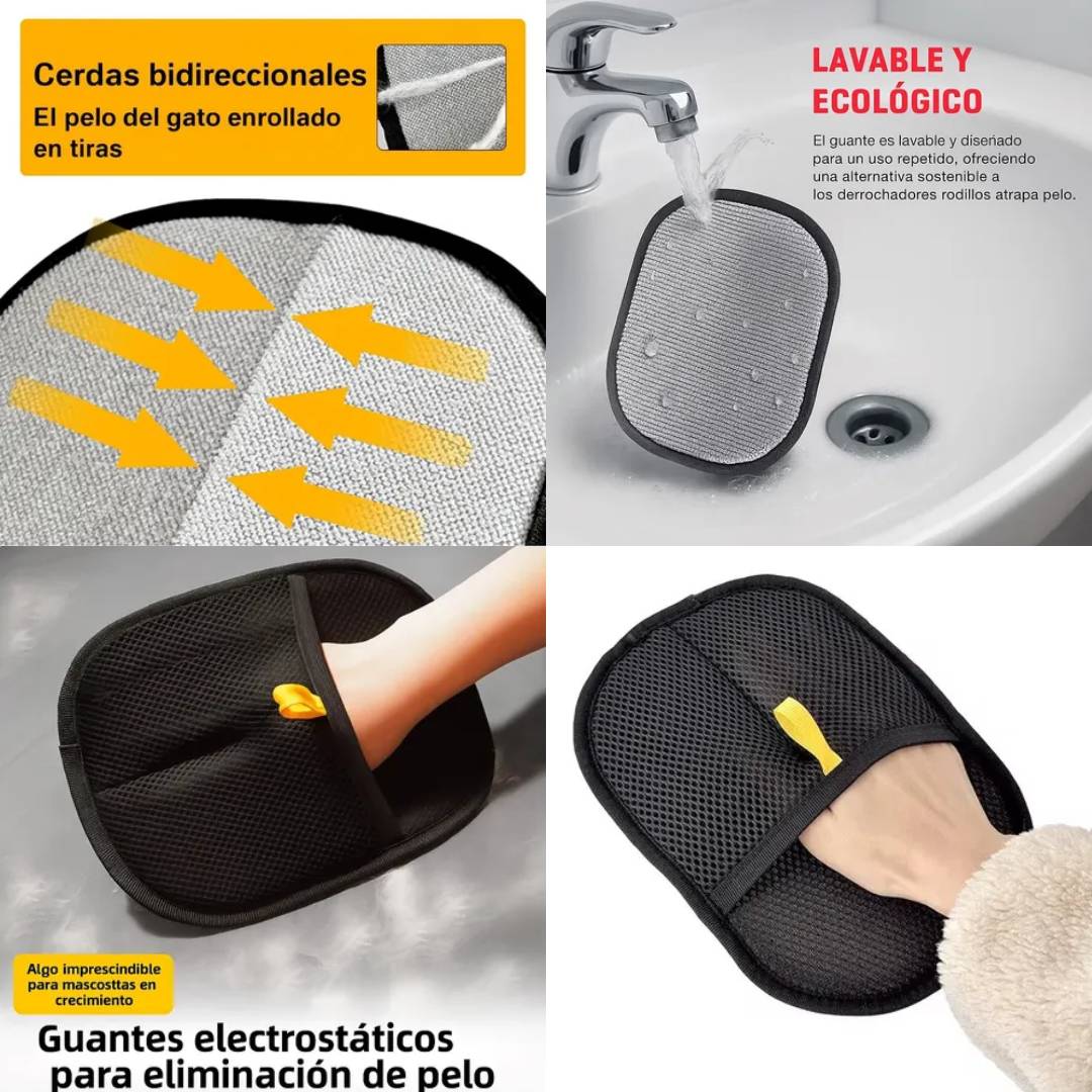 GUANTE QUITA PELOS Y PELUSAS