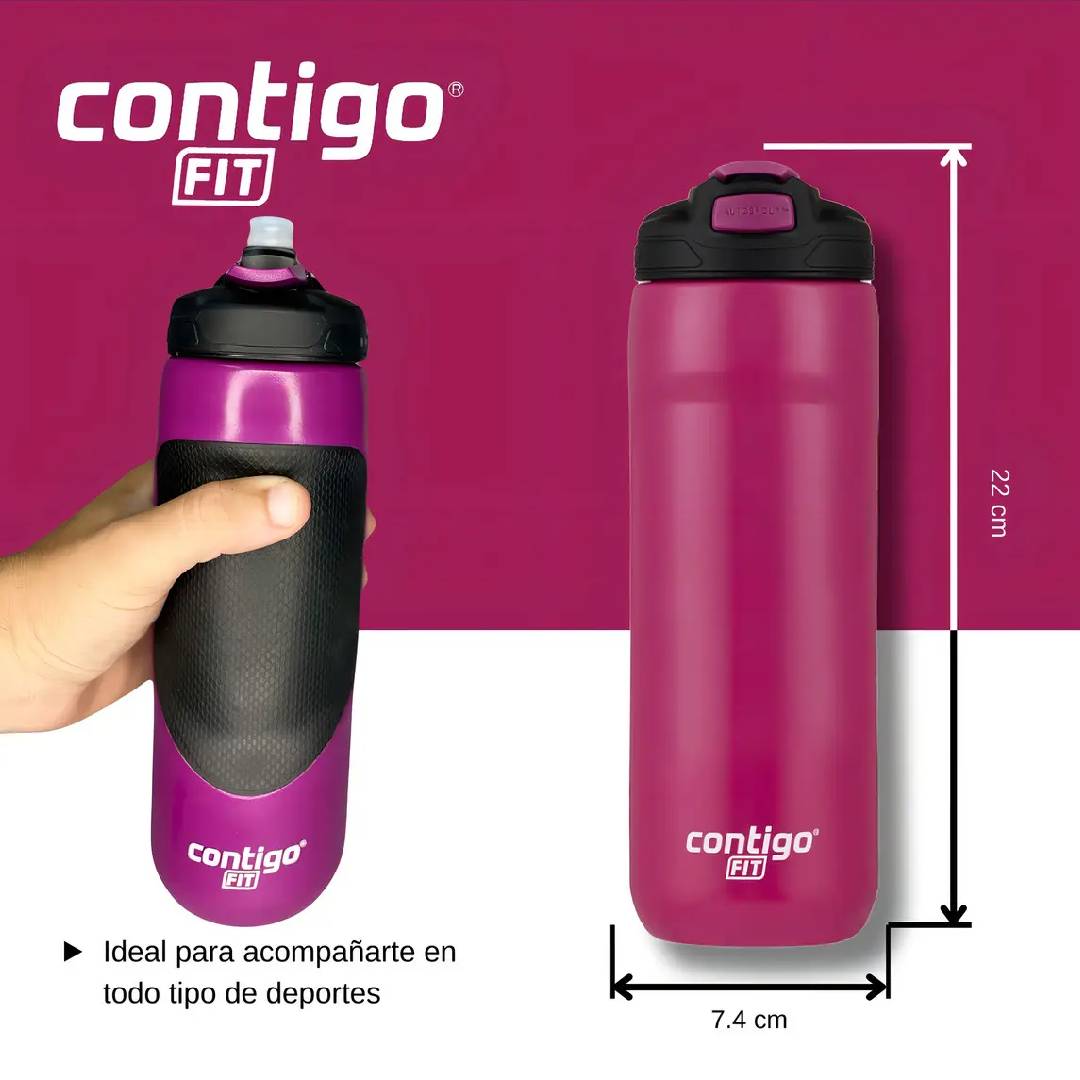 BOTELLA DEPORTIVA CONTIGO FIT SPILL PROOF - 710ml