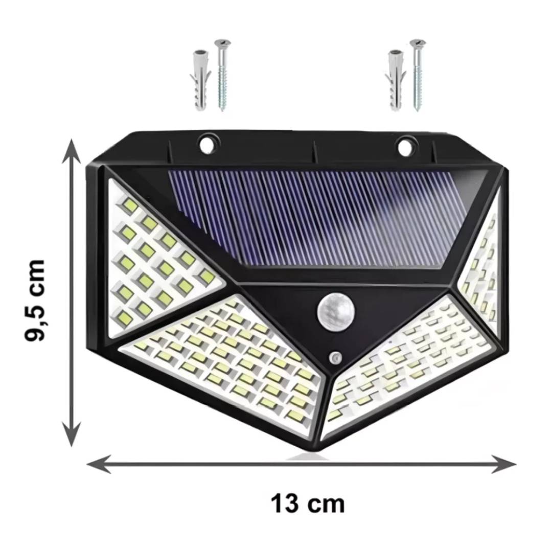 REFLECTOR LED PANEL SOLAR SENSOR MOVIMIENTO