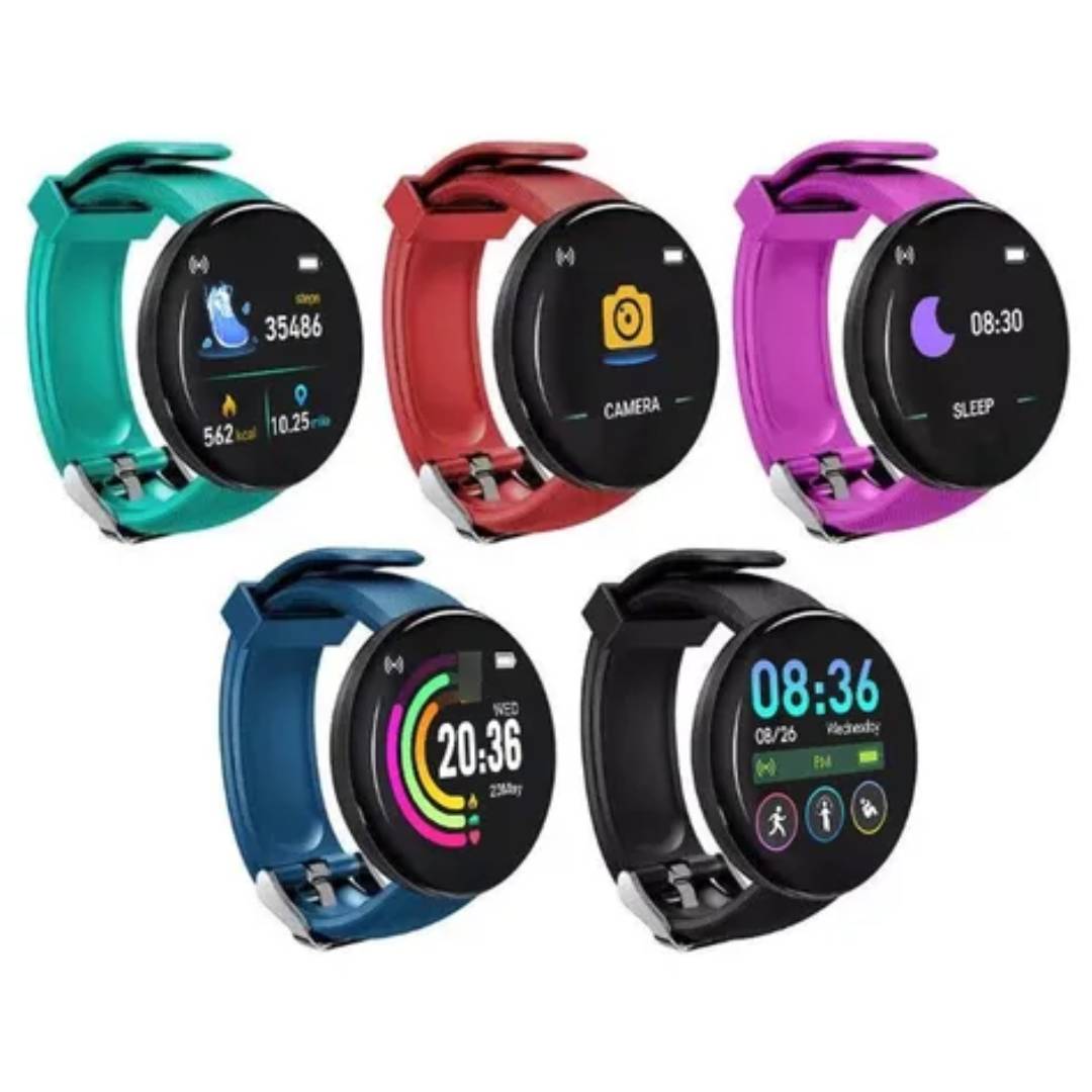 SMARTWATCH D18 FITBAND DEPORTIVO