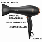SECADOR PELO AIRE FRIO-CALOR KANJI BEAUTY - 2000w
