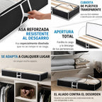 ORGANIZADOR BAJO CAMA PLEGABLE MULTIUSO x2