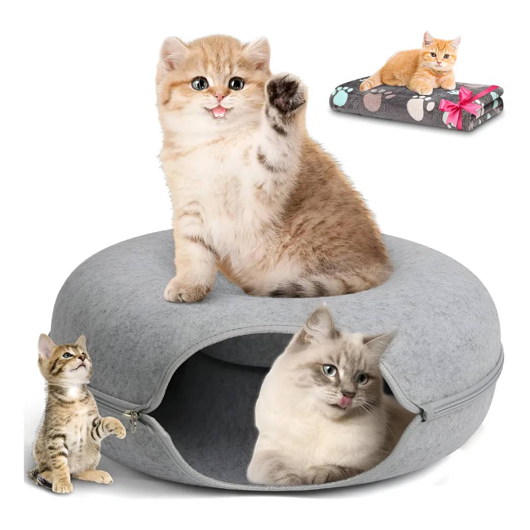 CAMA CUCHA TUNEL DONA MASCOTA PEQUEÑA