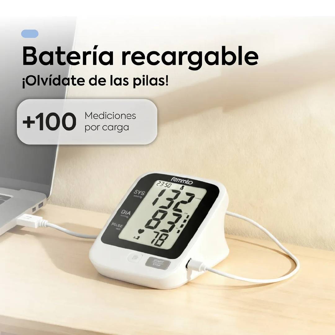 TENSIOMETRO DIGITAL RECARGABLE USB FEMMTO