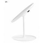 ESPEJO MESA OVALADO MTL LUZ LED 3 TONOS MAQUILLAJE - 15x26,50cm