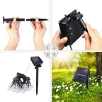 GUIRNALDA LED SOLAR CALIDA IMPERMEABLE - 4,5mts