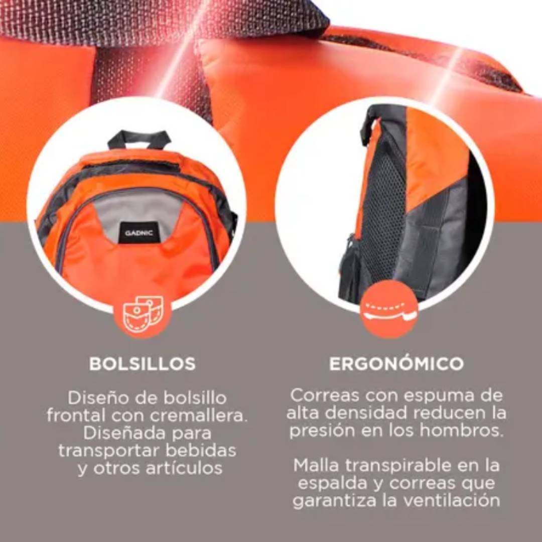 MOCHILA DEPORTIVA GADNIC ERGONOMICA