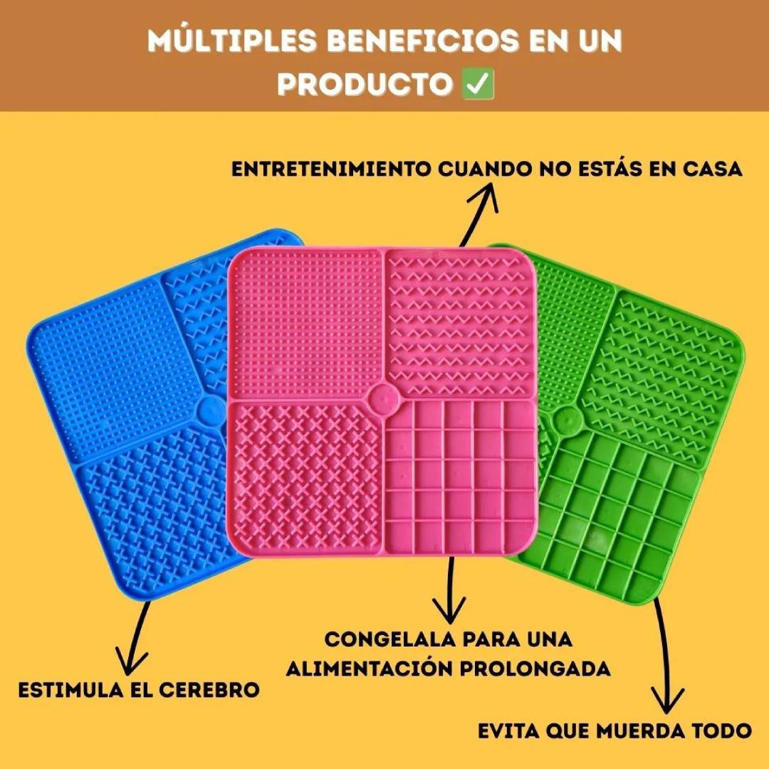ALFOMBRA DE LAMER ANTIANSIEDAD SILICONA