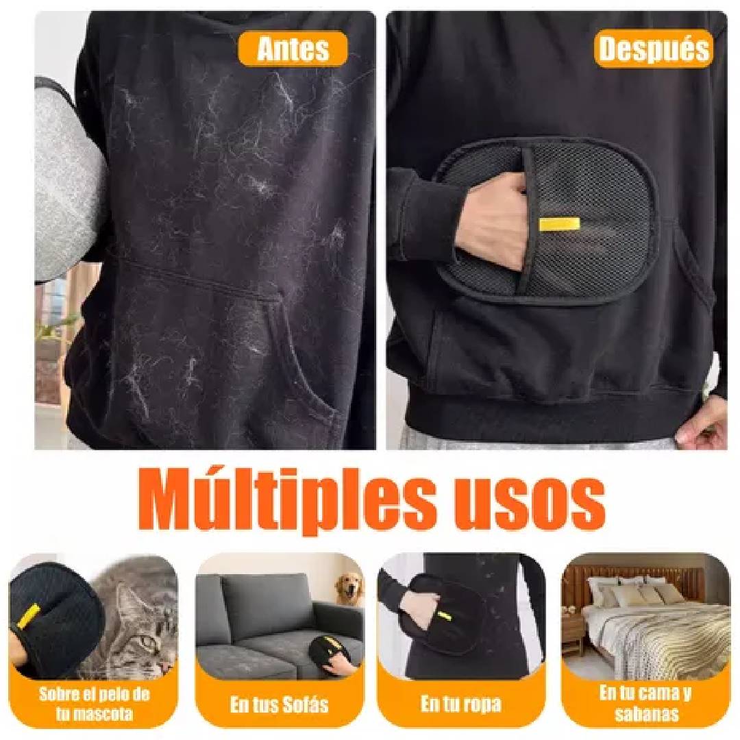 GUANTE QUITA PELOS Y PELUSAS