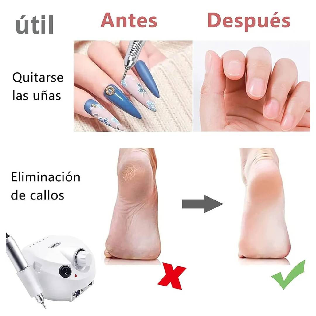 TORNO ELECTRICO UÑAS MANOS Y PIES NEWTEK