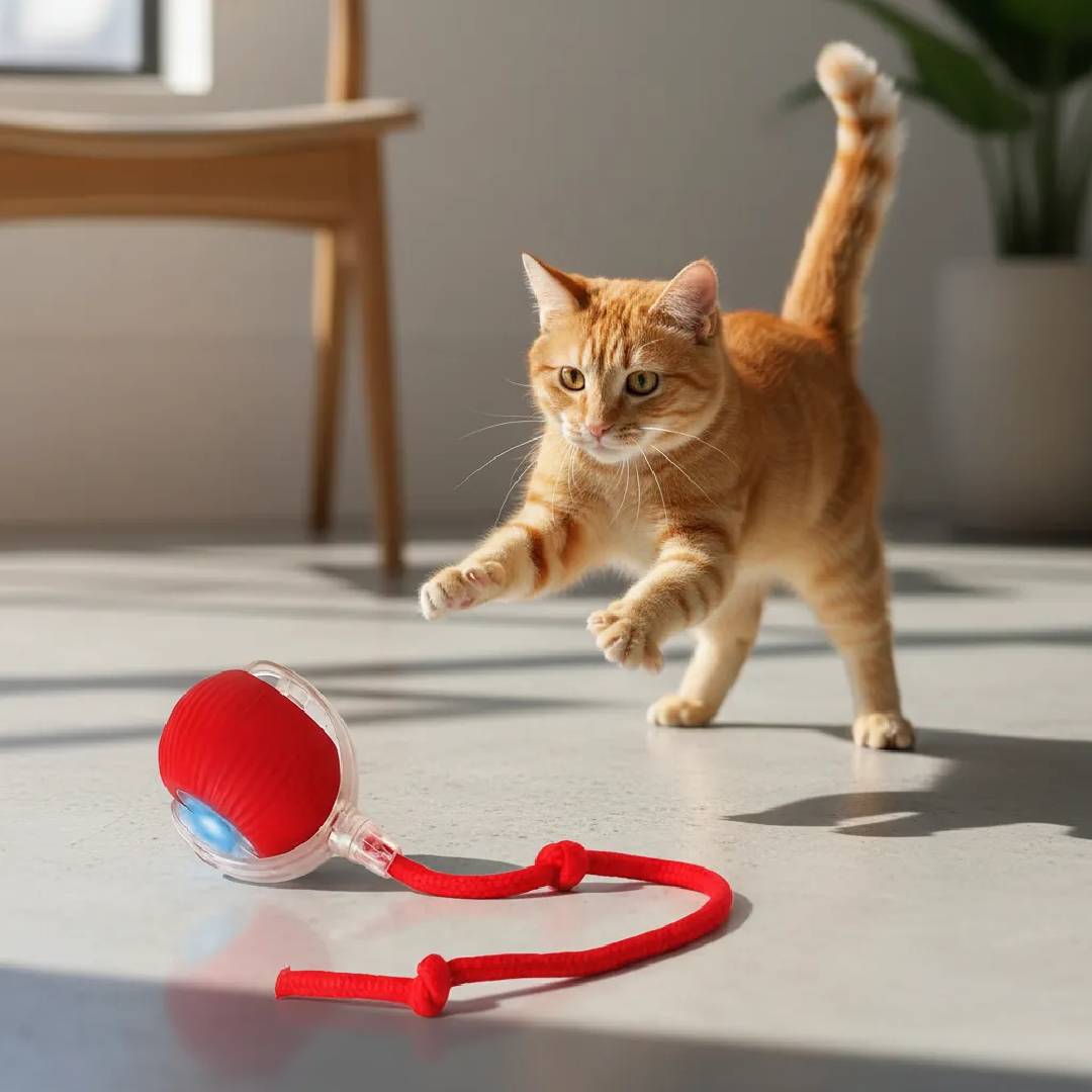 PELOTA INTERACTIVA RECARGABLE CON LUZ