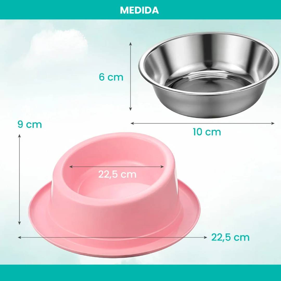 BOWL COMEDERO ANTI HORMIGAS ANTI DESLIZANTE