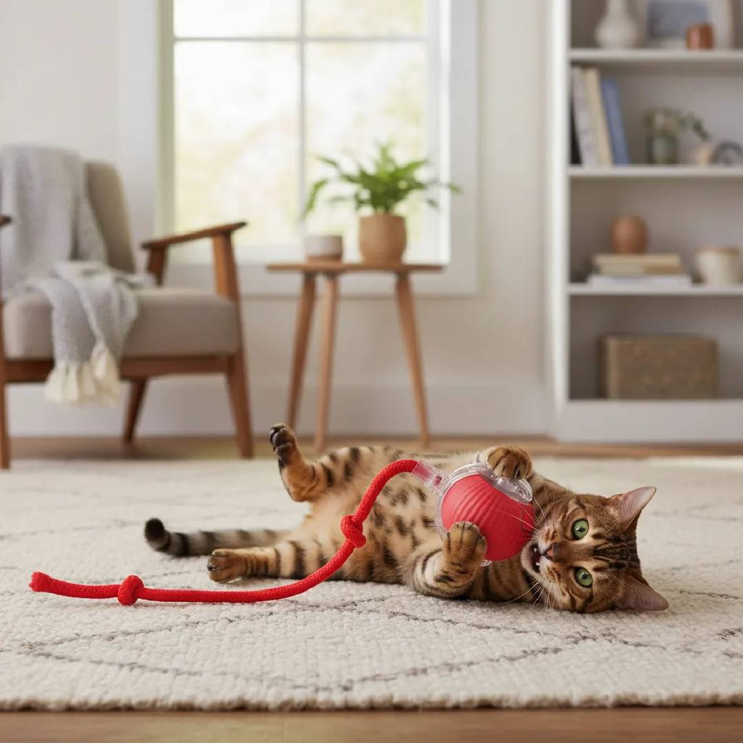 PELOTA INTERACTIVA RECARGABLE CON LUZ