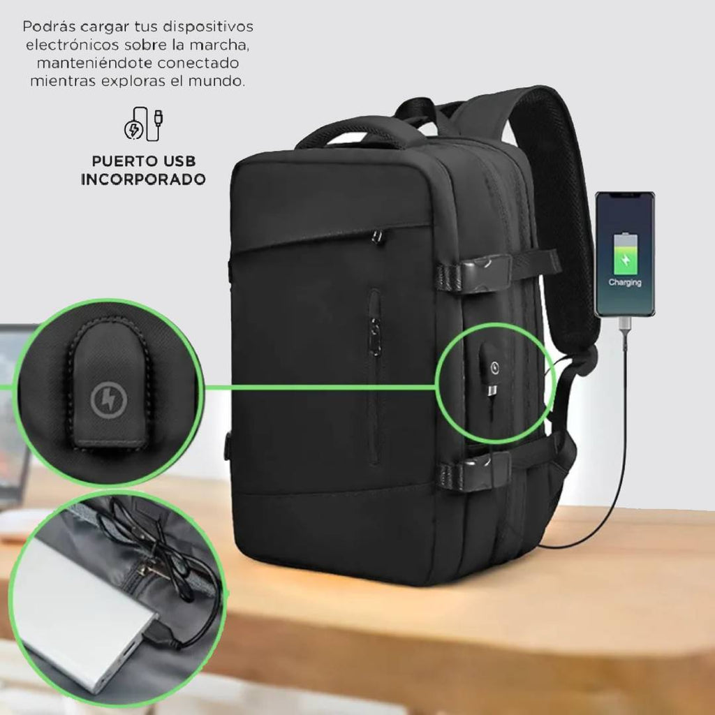 MOCHILA VIAJE CARRY ON SOUTH PORT EXPANSIBLE