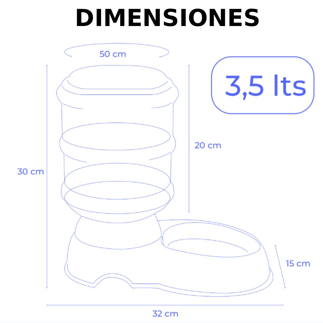 COMEDERO DISEPNSER AUTOMATICO TERRAPET - 2kg