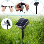GUIRNALDA GOTA SOLAR LED CALIDA - 4,5mts