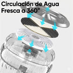 BEBEDERO FUENTE AGUA ACERO INOXIDABLE