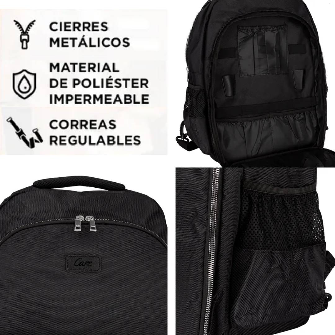 MOCHILA CARE BY GADNIC ORGANIZADOR PELUQUERIA IMPERMEABLE