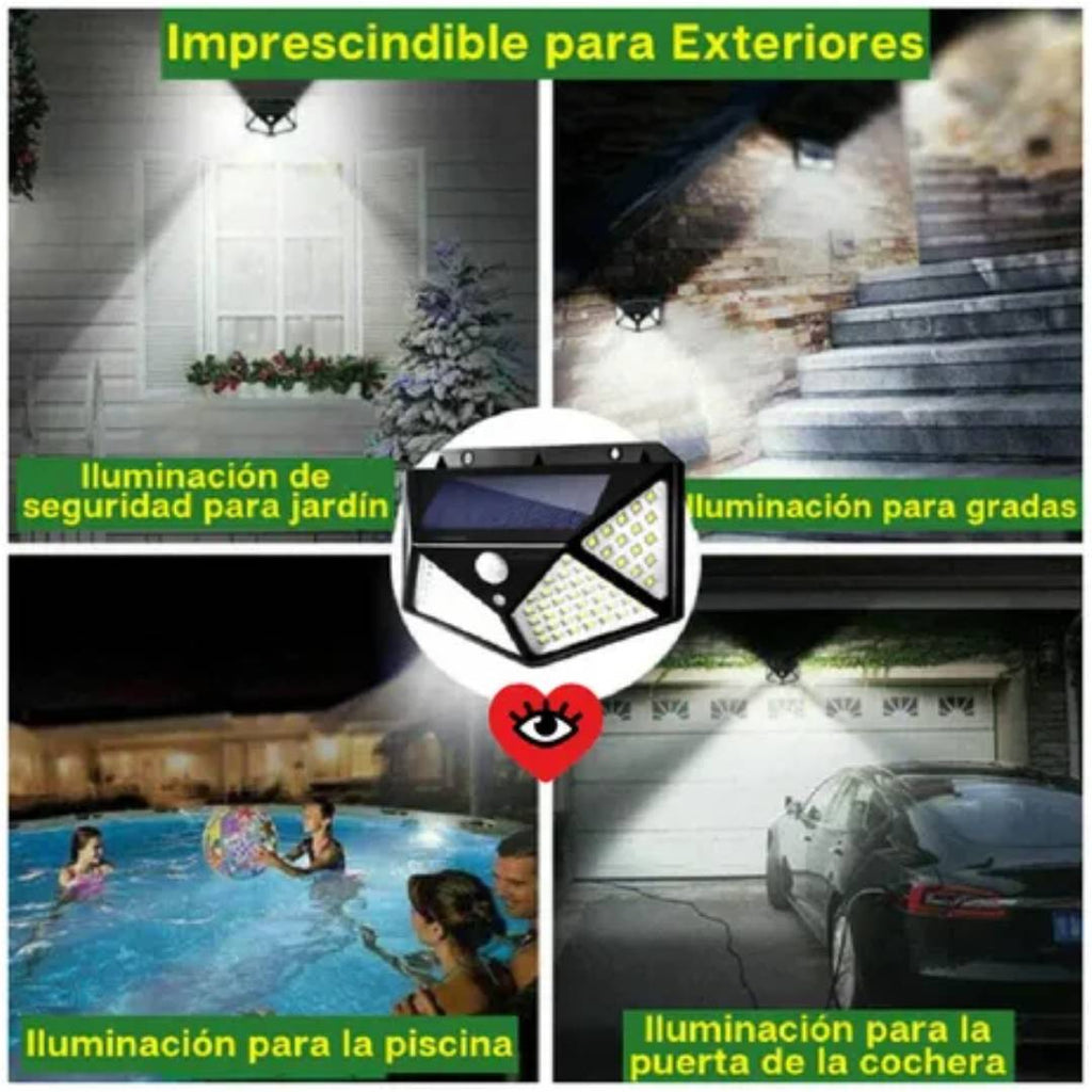 REFLECTOR LED PANEL SOLAR SENSOR MOVIMIENTO