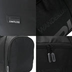 BOLSO GRANDE WANDERLUST CORREAS MOCHILA DESMONTABLE - NEGRO