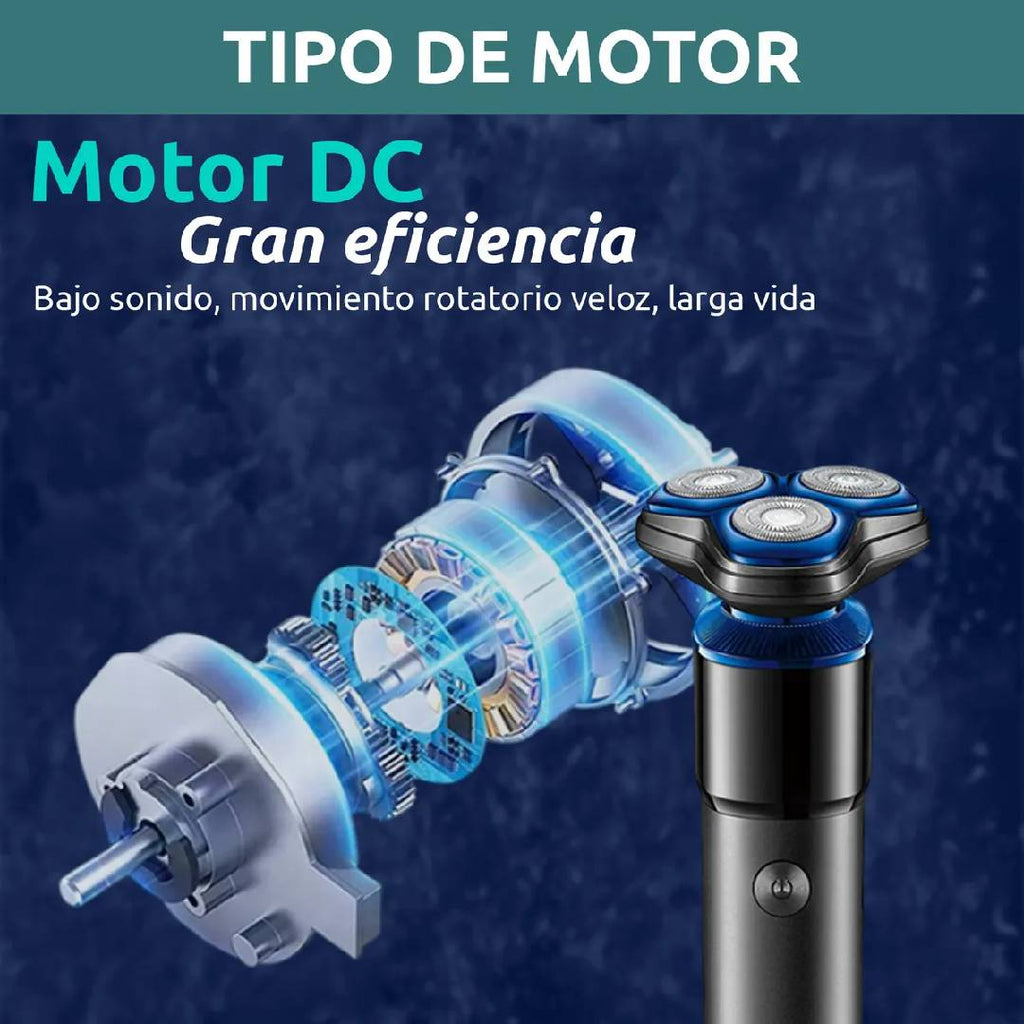 AFEITADORA ELECTRICA RECARGABLE SHAVER V-325 - 5w - 3000rpm
