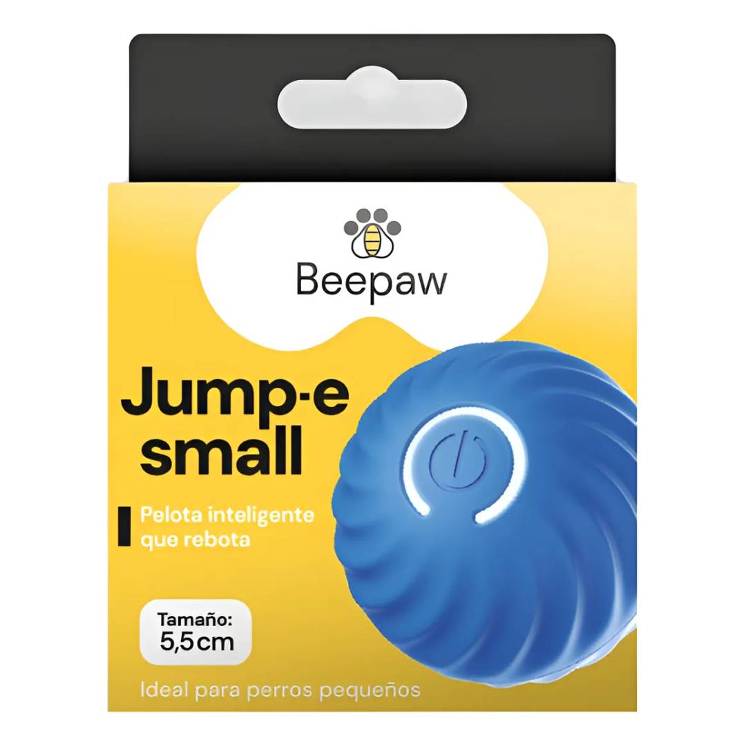 PELOTA SALTARINA INTERACTIVA JUGUETE BEEPAW JUMP-E - AZUL