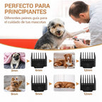 MAQUINA CORTA PELO PERRO MASCOTA RECARGABLE INALAMBRICA ACC