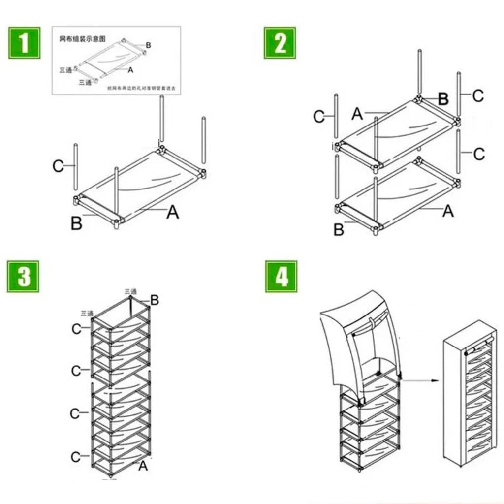 ORGANIZADOR ZAPATERO RACK