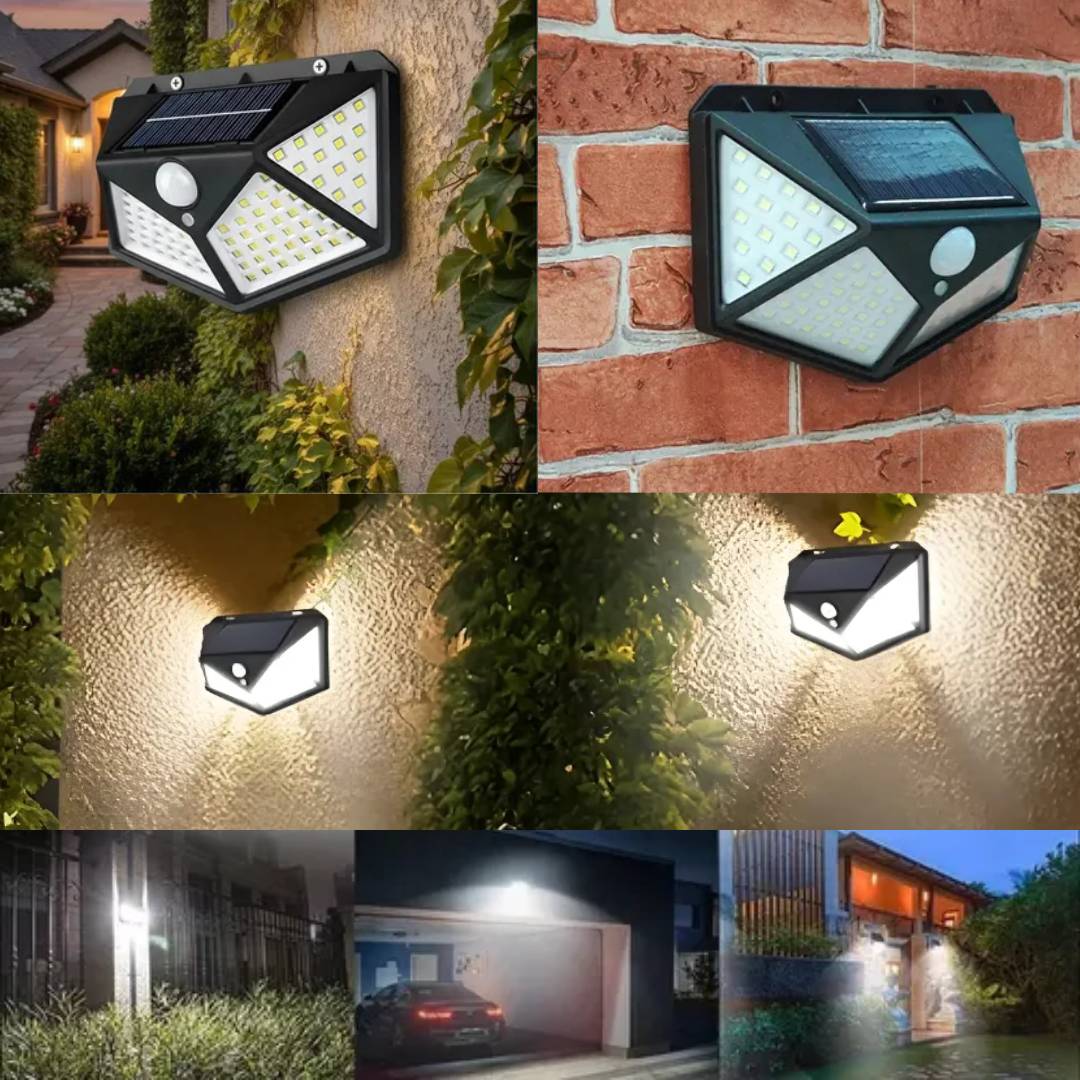 REFLECTOR LED PANEL SOLAR SENSOR MOVIMIENTO