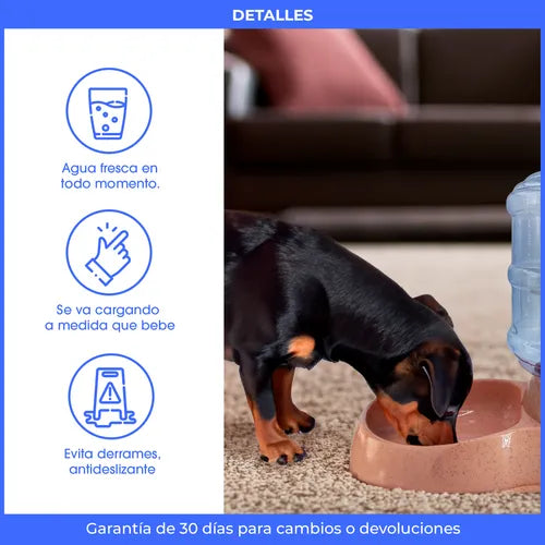 Bebedero Dispenser Mascota Perro Gato Agua
