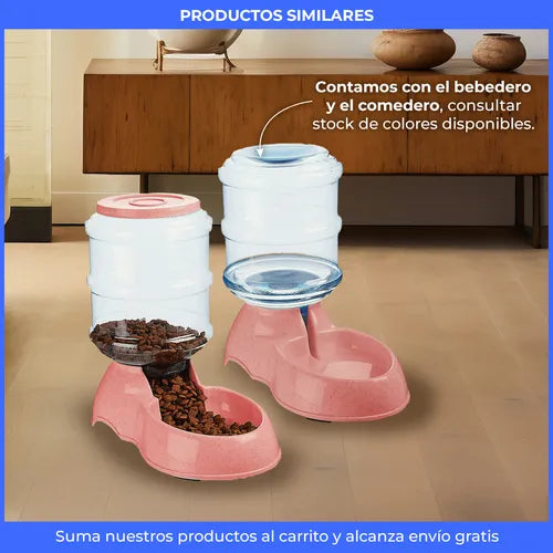 Bebedero Dispenser Mascota Perro Gato Agua